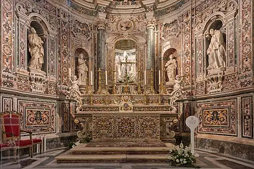Choir of the chapel.