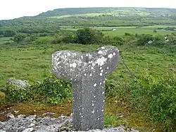 Cross Inneenboy (replica) near Corofin, County Clare, Ireland