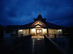 Sīmā hall of the monastery