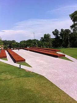 Steel columns intended for each county