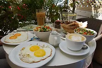 Israeli breakfast