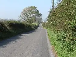 The Ballynoe Road at Legamaddy (2011)