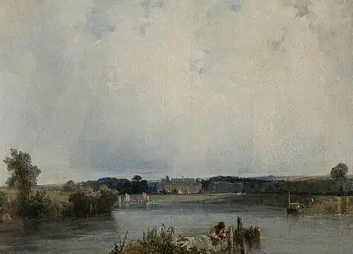 The Château of the Duchess of Berry by Richard Parkes Bonington, 1825