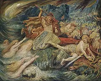 The Death of Siegfried (1899), oil on canvas, 118 x 148&nbsp;cm., private collection