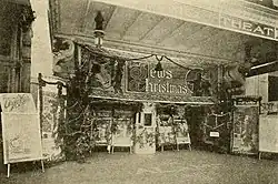 The Alamo Theater in New Orleans decorated for the release of The Jew's Christmas in December 1913