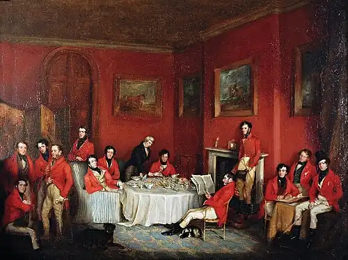 The Melton Hunt Breakfast, 1834