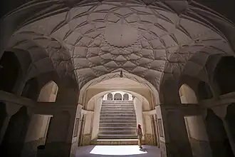 A room inside the Tabātabāei House.