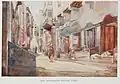 The Street of the Tentmakers in Cairo as seen in 1907 by Walter S.S. Tyrwhitt