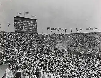 Olympic cauldron at London 1948.