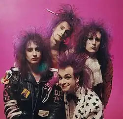 From left to right: Sammy Serious, Mr. Insane, Danny Dangerous, Joe Normal.