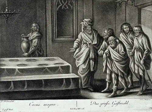 The Halt and the Blind Being Invited to the Great Banquet