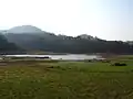 The Thekkady lake as seen from Periyar Wildlife Sanctuary