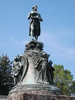 Jefferson Monument (1910), University of Virginia, Charlottesville, VA.