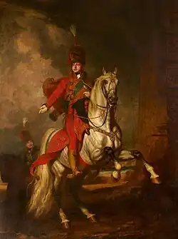 The Prince Regent and Charles Wyndham, 1813