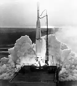 Thor 317 Delta 7 launching TIROS-4