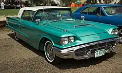 1960 Ford Thunderbird in Sultana Turquoise