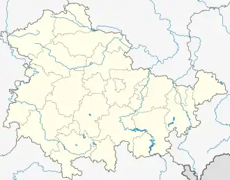 Meiningen is located in Thuringia