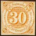 Thurn und Taxis stamp, Southern District, 1859