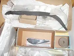 Some excavated artifacts from Kalmargård