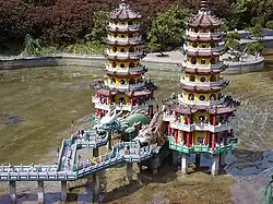 Dragon and Tiger Pagodas, Kaohsiung