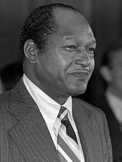 Tom Bradley (1984), former mayor of Los Angeles