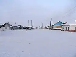 Tomtor during the winter