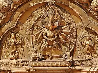 Golden Gate torana in Bhaktapur