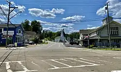 Town center, July 2021