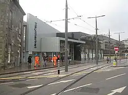 Haymarket station tram stop