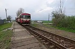 Trestieni railway stop