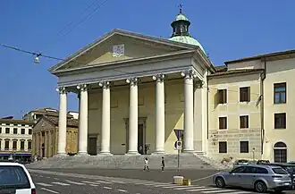 Facade of Treviso cathedral