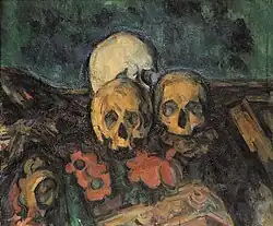 Three Skulls on a Rug, c. 1904, Private Collection
