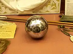 Hurling ball used at Truro