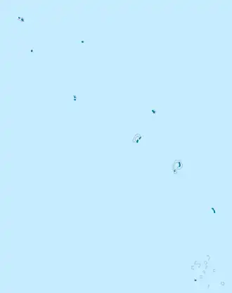 Funafuti is located in Tuvalu