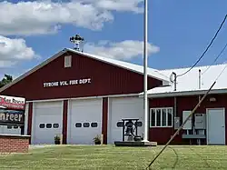 Volunteer fire department in Tyrone, New York.