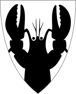 Coat of arms of Tysfjord Municipality