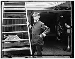 Aboard USS Baltimore in 1900