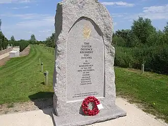 UDR Memorial at the National Arboretum.