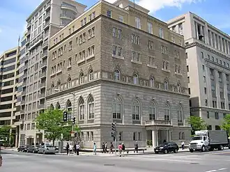 Image 21Former headquarters of the United Mine Workers of America and the Congress of Industrial Organizations, 900 15th Street NW, Washington, D.C., in 200.