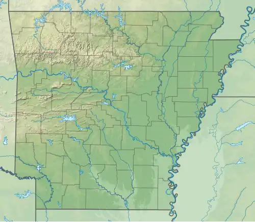 Sulphur River is located in Arkansas