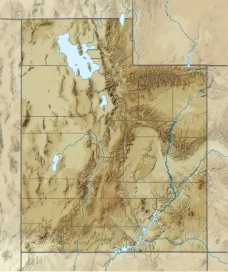 Wingate Sandstone is located in Utah