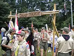 Boy Scouts at Camp Tama