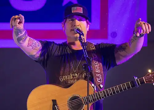 Niemann performing at Morón Air Base in Spain