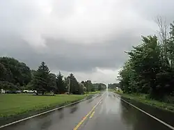 US 19 southbound in Greenwood Township