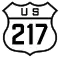 U.S. Route 217 marker