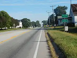 US 67 northbound entering Good Hope