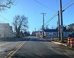 U.S. Route 9 southbound in New Gretna