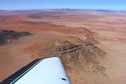 Flight over Sperrgebiet National Park