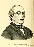 Rev. William H. Furness, from William Still, The Underground Railroad (1872).