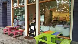 Photograph of the exterior of a building